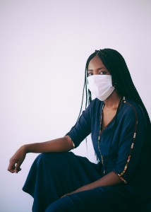 african-american-woman-in-medical-mask-on-gray-background-4177607